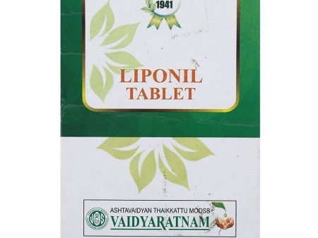 Vaidyaratnam Liponil Tablets For Sale