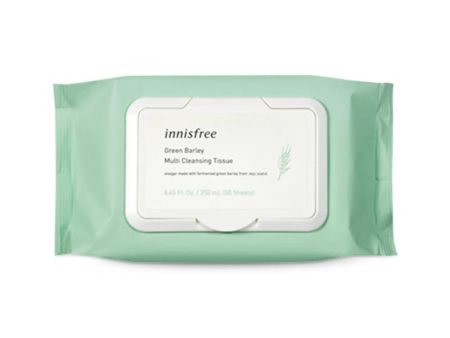 Innisfree Green Barley Multi Cleansing Tissues For Sale