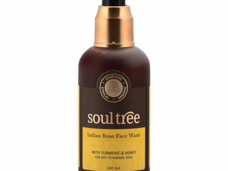 Soultree Indian Rose Face Wash With Turmeric & Honey Sale