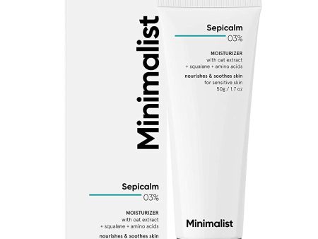 Minimalist Sepicalm 3% + Oat Moisturizer Online Sale