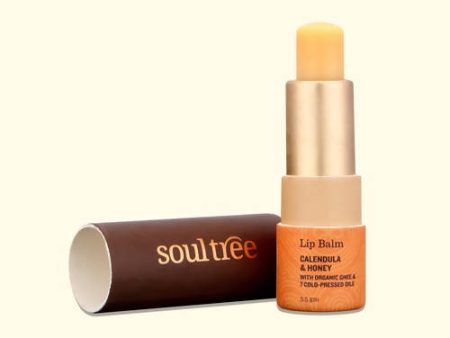 Soultree Calendula & Honey With Organic Ghee Lip Balm For Cheap