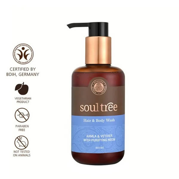 Soultree Hair & Body Wash - Aamla & Vetiver with Purifying Neem Sale