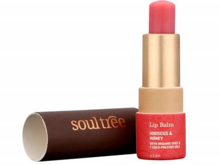 Soultree Hibiscus & Honey With Organic Ghee Lip Balm For Cheap