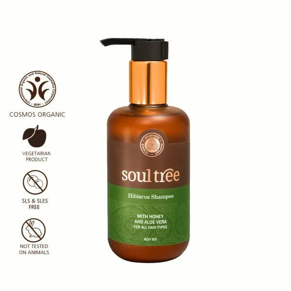 SoulTree Hibiscus Shampoo With Honey And Aloe Vera For Sale