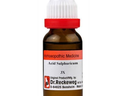 Dr. Reckeweg Acid Sulphuricum Dilution For Cheap