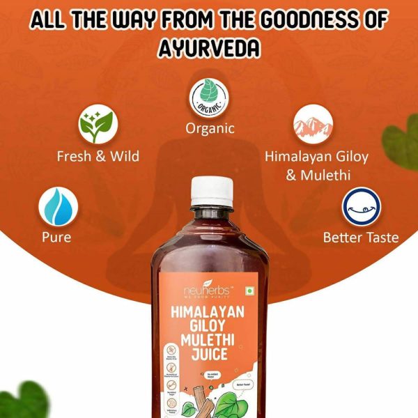 Neuherbs Himalayan Giloy Mulethi Juice For Cheap