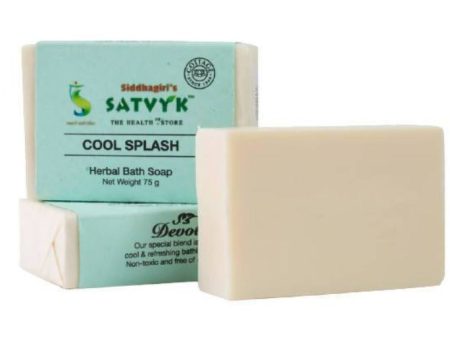 Siddhagiri s Satvyk Cool Splash Herbal Bath Soap For Cheap