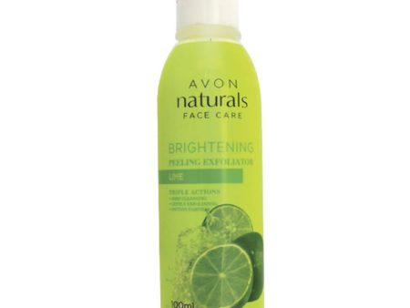 Avon Naturals Brightening Peeling Exfoliator Lime Hot on Sale