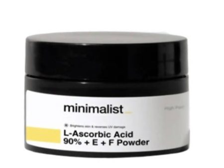 Minimalist L-Ascorbic Acid 90% + E + F Powder Discount