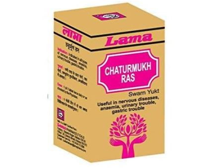 Lama Chaturmukh Ras with Gold (Swarn Yukt) Tablets on Sale