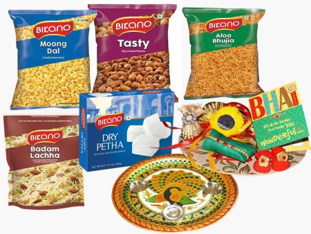 Bikano Namkeen Magic Rakhi Puja Thali Online Hot Sale