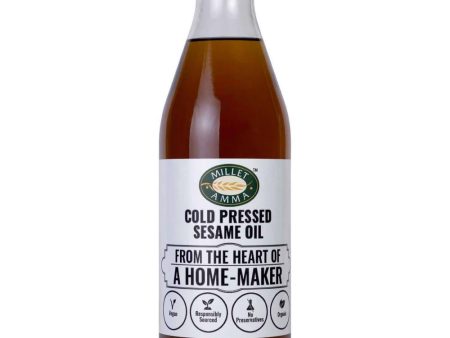 Millet Amma Organic Cold Pressed Sesame Oil Hot on Sale