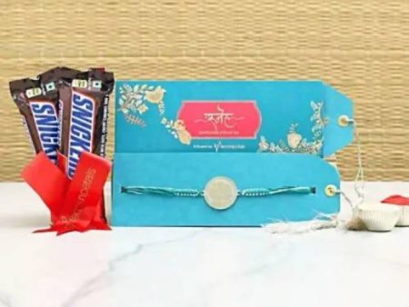 Hulk Rakhi & Snickers Chocolates Online