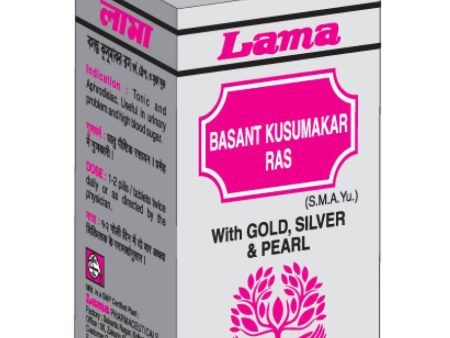 Lama Basantkusumakar Ras Tablets (Swarna Yukt) Hot on Sale