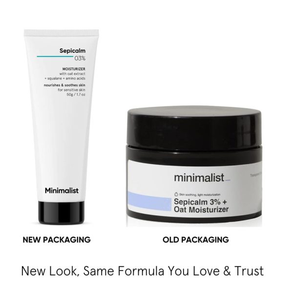 Minimalist Sepicalm 3% + Oat Moisturizer Online Sale