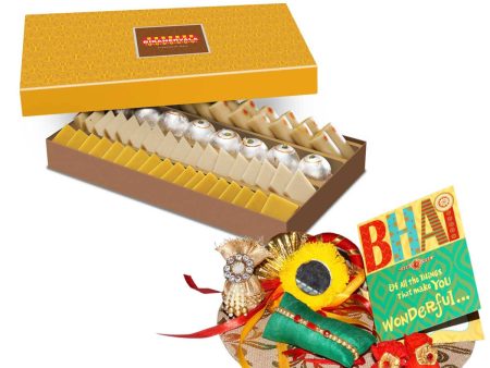 Bikanervala Golden Super Kaju Mix Rakhi Gift Online now