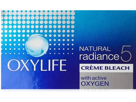 Oxylife Natural Radiance 5 Creme Bleach With Active Oxygen Online now