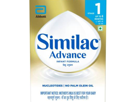 Similac Advance Infant Formula (Stage 1) up to 6 months Supply