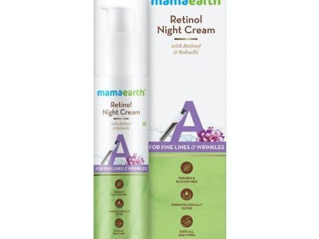 Mamaearth Retinol Night Cream with Retinol & Bakuchi For Discount