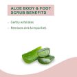 Vitro Naturals Aloe Body & Foot Scrub Fashion