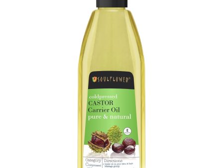 Soulflower Coldpressed Castor Carrier Oil Pure & Natural Online Hot Sale