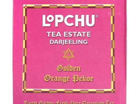 Lopchu Tea Estate Darjeeling Golden Orange Pekoe - Darjeeling Black Tea Hot on Sale