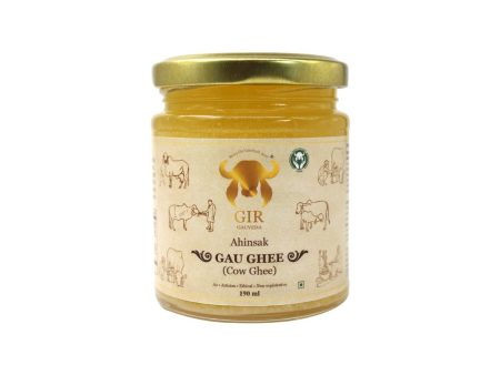 Gir Ahinsak Gau Ghee (A2) Bilona - A2 Ghee, Traditional Bilona Ghee, Desi Pure Breed Gir Gaumata (A2) Online Sale