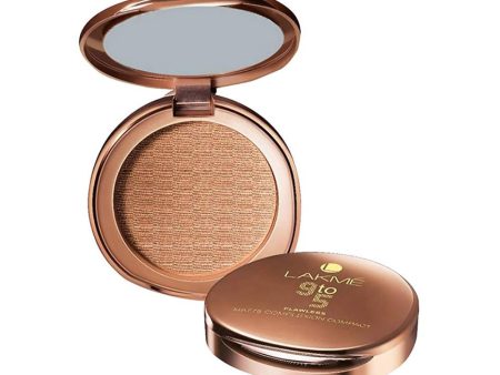 Lakme 9 To 5 Flawless Matte Complexion Compact - Apricot Supply