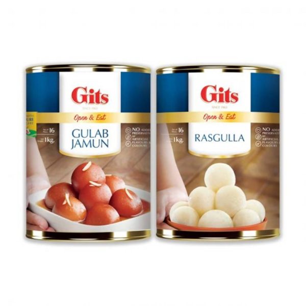 Gits Rasgulla & Gulab Jamun - Combo Pack Sale