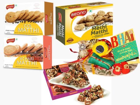 Bikano Mathi Magic with Dhoda Rakhi Gifts Supply