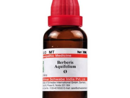 Dr. Willmar Schwabe India Berberis Aquifolium Mother Tincture Q Supply