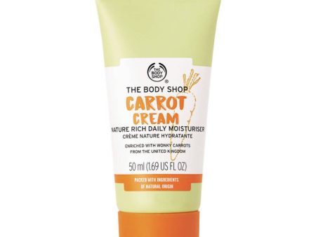 The Body Shop Carrot Cream Nature Rich Daily Moisturiser Online Hot Sale