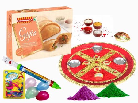 Bikanervala Holi Puja Thali with Ghujia on Sale