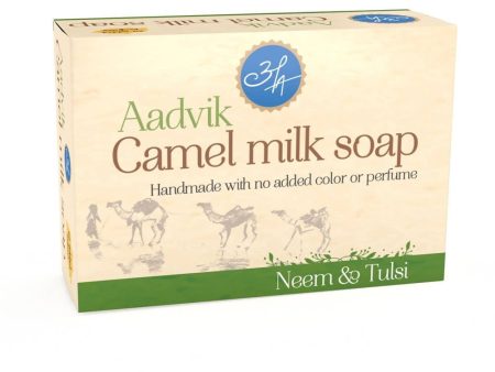 Aadvik Camel Milk Soap With Neem & Tulsi Sale