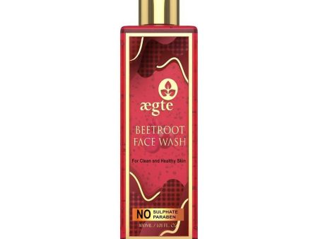 Aegte Beetroot Face Wash Hot on Sale