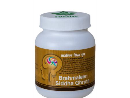 Santulan Ayurveda Brahmaleen Siddha Ghruta For Cheap