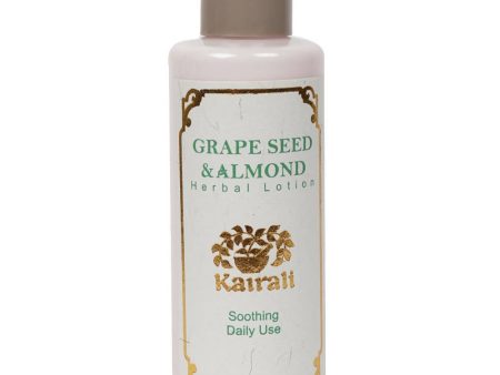 Kairali Ayurvedic Grape Seed & Almond Herbal Lotion - Soothing Daily Use Sale