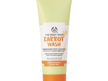 The Body Shop Carrot Wash Energizing Face Cleanser Supply