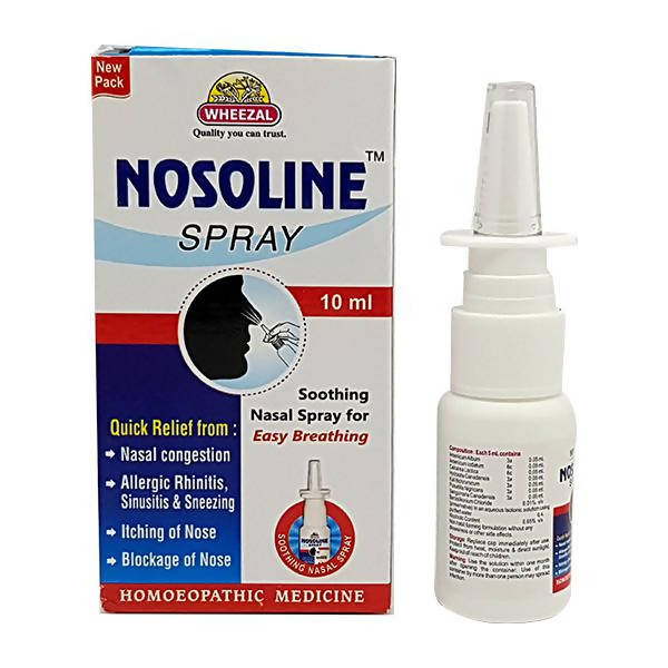 Wheezal Nosoline Nasal Spray For Discount