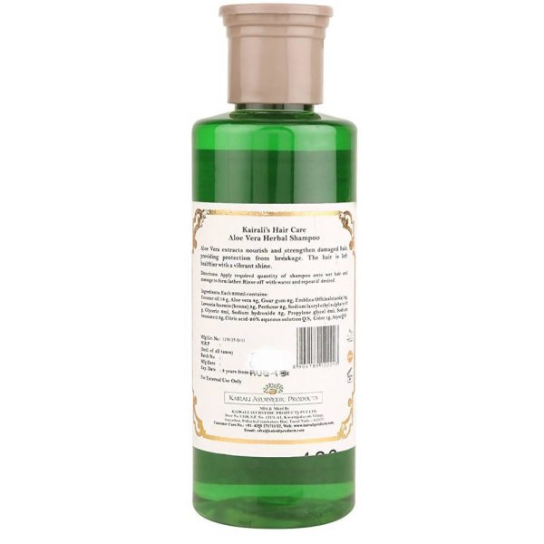 Kairali Ayurvedic Aloe Vera Herbal Shampoo Hot on Sale