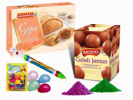 Bikano Gulab Jamun With Holi Ghujia Online Sale