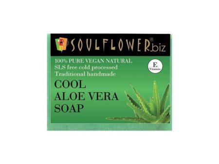 Soulflower Cool Aloe Vera Handmade Soap on Sale