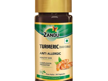 Zandu Turmeric (Haridra) Anti Allergic Capsules Online Hot Sale