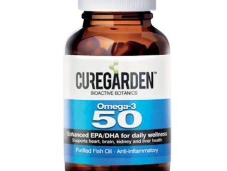 Curegarden Natural Omega-3 50 Supply