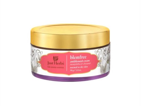 Just Herbs Blemfree Antiblemish Cream Discount