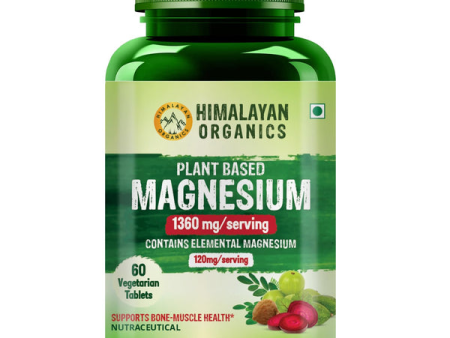 Himalayan Organics Plant-Based Magnesium 1360 mg Capsules Discount