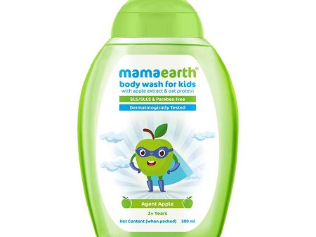 Mamaearth Agent Apple Body Wash for Kids with Apple & Oat Protein Supply