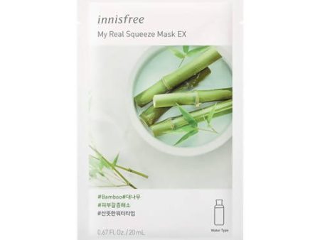 Innisfree My Real Squeeze Mask EX - Bamboo Online Sale