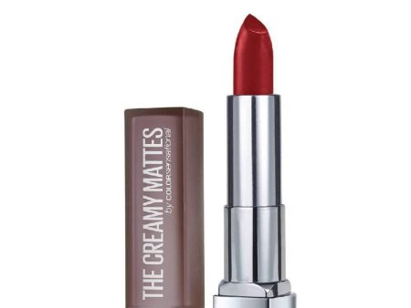 Maybelline New York Color Sensational Creamy Matte Lipstick   643 Cosmopolitan Red Discount