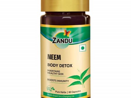 Zandu Neem Body Detox Capsules Discount